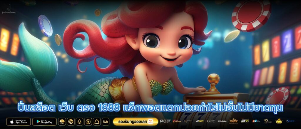 ปั่นสล็อต เว็บ ตรง 1688 แจ็กพอตแตกบ่อยกำไรไม่อั้นไม่มีขาดทุน